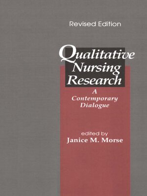 cover image of Qualitative Nursing Research